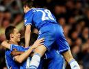 EPL PHOTOS: Chelsea surge clear with Tottenham drubbing; United demolish West Brom