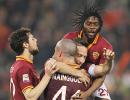 Serie A: Totti returns from buttock injury to help Roma win