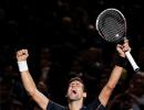 Djokovic close to finishing year as number one with Paris title