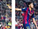 La Liga: Barca lose at home; Real on top