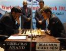 World Championship: Anand draws first game against Carlsen