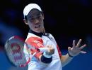 Nishikori powers to victory over Murray at Tour Finals