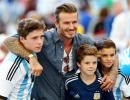 Beckham's eldest son Brooklyn signs short-term deal with Arsenal