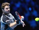 ATP Tour Finals: Wawrinka thrashes Berdych