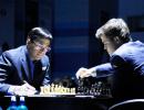 World Chess C'ship: Anand, Carlsen settle for a draw in Game 10