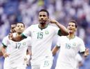 Spitting was a normal reaction: Saudi striker Al Shamrani