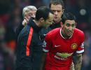 Man United's Di Maria faces injury absence, leaders Chelsea held