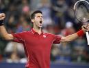 Federer sets up Djokovic showdown in Shanghai semis