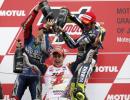 Masterful Marquez retains MotoGP title