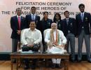 PM hosts Asian Games medallists, lauds their feats