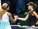 WTA Finals: Serena Williams battles past Ivanovic in opener