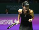 WTA Finals: Ivanovic downs Bouchard for first Singapore win