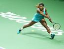 WTA Finals: Serena bounces back in Bouchard battering