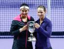 Sania-Cara pair clinches WTA Finals doubles title in Singapore