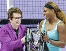 WTA Finals: Ruthless Serena Williams avenges loss to Halep