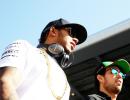 Hamilton slams Red Bull official over Perez comments