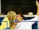 Spotted! Heidi Klum plants a passionate kiss on boyfriend