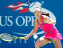 US Open: China's Peng routs Swiss teen to reach semis