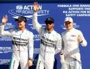 Hamilton beats Rosberg to Italian GP pole