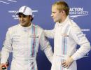 Formula One: Williams confirm Bottas and Massa for 2015