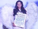 First Look! 'Angel' Sania Mirza campaigns for PETA