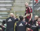 Serie A: Milan win 5-4 thriller as Inter hit seven past Sassuolo