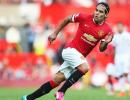 United 'legend-in-making' Falcao gets roaring reception at Old Trafford