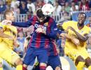 Champions League: Barca do the bare minimum to win against APOEL