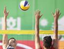 Beach volleyball team miss out on medal, car but attract attention