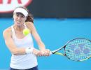 Returning Hingis impressive despite losing Fed Cup tie