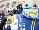 Africans rule but 'Strong Boston' echoes two years after bombing