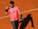 Nadal felled by Fognini in Barcelona third round