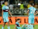 Europa League: West Ham knocked out