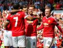 Walker own goal gifts Man United win in Premier League opener