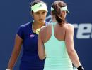 Heartbreak for Sania and Hingis in semis