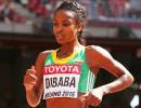 World Athletics Updates! Dibaba and Kiprop coast, holder Reese out of long jump