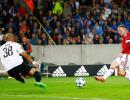 Champions League PHOTOS: When Rooney is on the rampage...