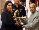 Sania Mirza conferred Khel Ratna, Arjuna awards also given