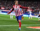 La Liga: Atletico draw level with leaders Barca, Real lose