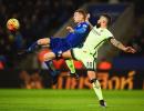 EPL PHOTOS: Leicester held by City, share top spot with Arsenal