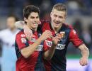 Serie A: Genoa end sorry run by beating 10-man Lazio