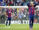 La Liga PHOTOS: Barcelona receive Malaga shock at home