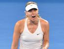 Sharapova and Ivanovic reach Brisbane final