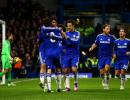 Chelsea pull clear as Man City held by Everton