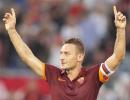 Serie A: Totti brace gives Roma draw against Lazio