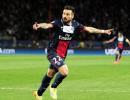 Lavezzi strike helps PSG leapfrog to second spot