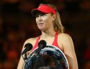 Foiled again, Sharapova feels Serena breakthrough closer