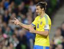 Zlatan tight-lipped about future at Sweden training camp