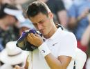 'Arrogant brat' Tomic withdraws from Rome Masters after eight minutes