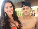 Barcelona star Neymar makes a splash in UFC pool party